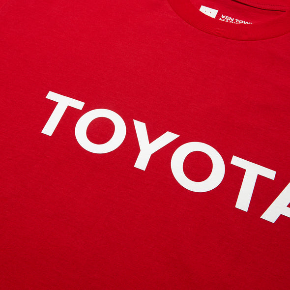 TOYOTA Logo Long Sleeve - Red