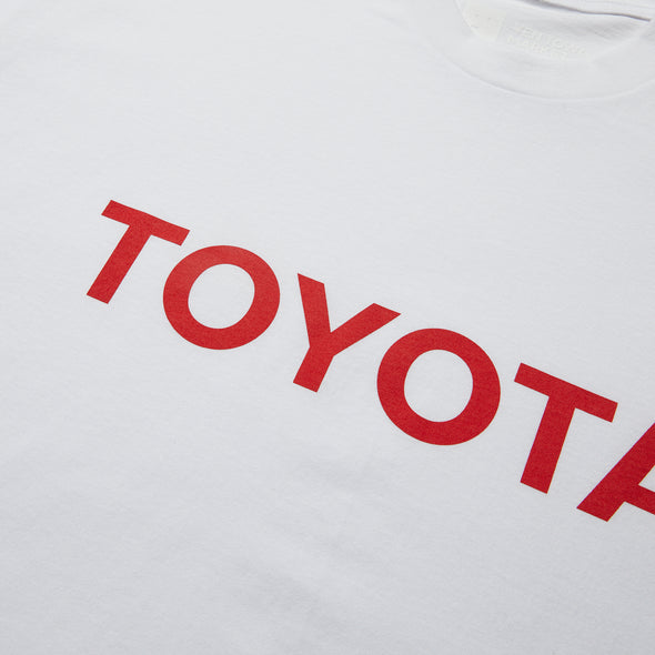 TOYOTA Logo Long Sleeve - White