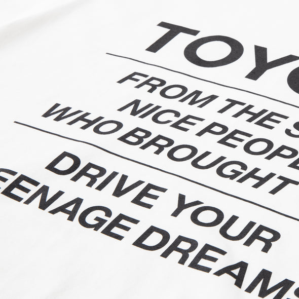 TOYOTA "FROM THE SAME" Tee - White