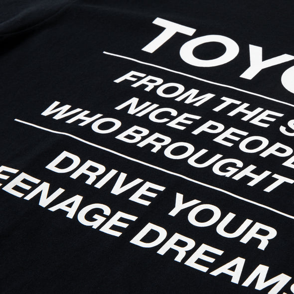 TOYOTA "FROM THE SAME" Tee - Black