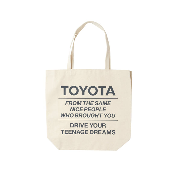 TOYOTA "FROM THE SAME" Tote Bag - Natural